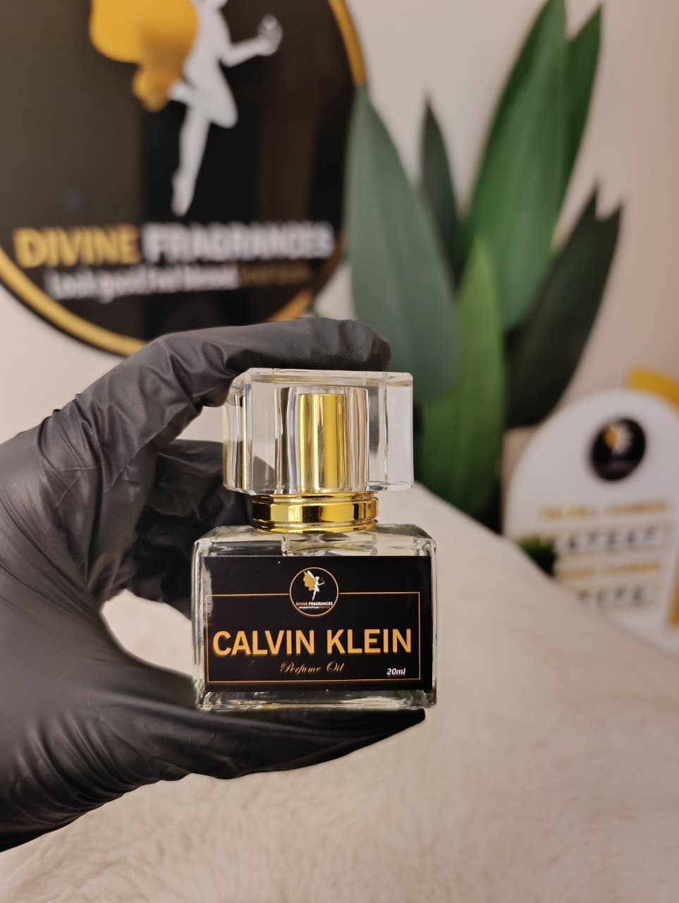Applying Divine Fragrances perfume oil